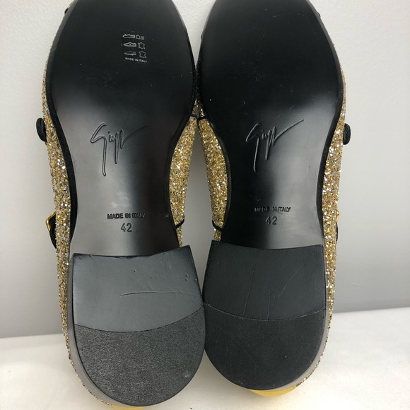 Giuseppe Zanotti gold men dress shoes - Picture 5 of 5